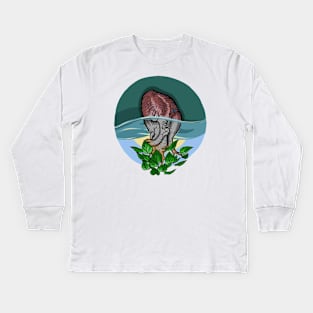 Sinking Heart Kids Long Sleeve T-Shirt